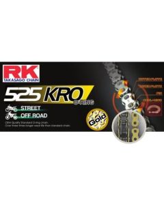 Ketting RK 525 O'Ring versterkt 120 links kleur GOUD