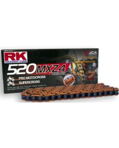 Ketting RK 520 racing cross ORANJE 116 L