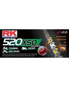 RK 520 RX'RING Super Verst. Roodkleurige Ketting 88L