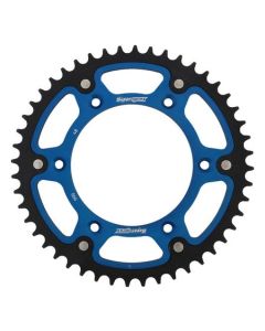Achtertandwiel Hybrid 50 tanden blauw