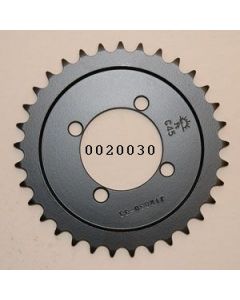 Achtertandwiel alu 33 tanden