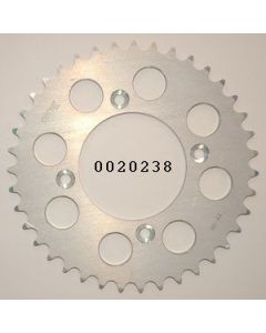 Achtertandwiel aluminium 46 tanden
