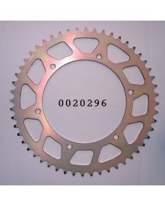 Achtertandwiel aluminium 49 tanden