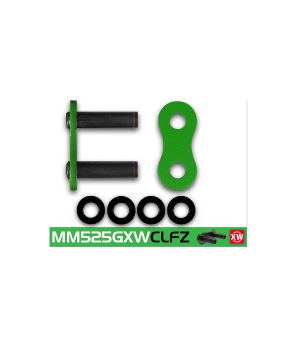 Schakel om te klinken RK 525 GXWNM groen