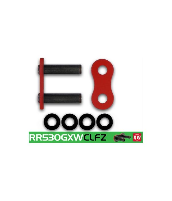 Schakel om te klinken RK 530 GXWNR rood