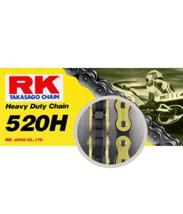 Schakel met kettingslotje RK 520 H GOLD
