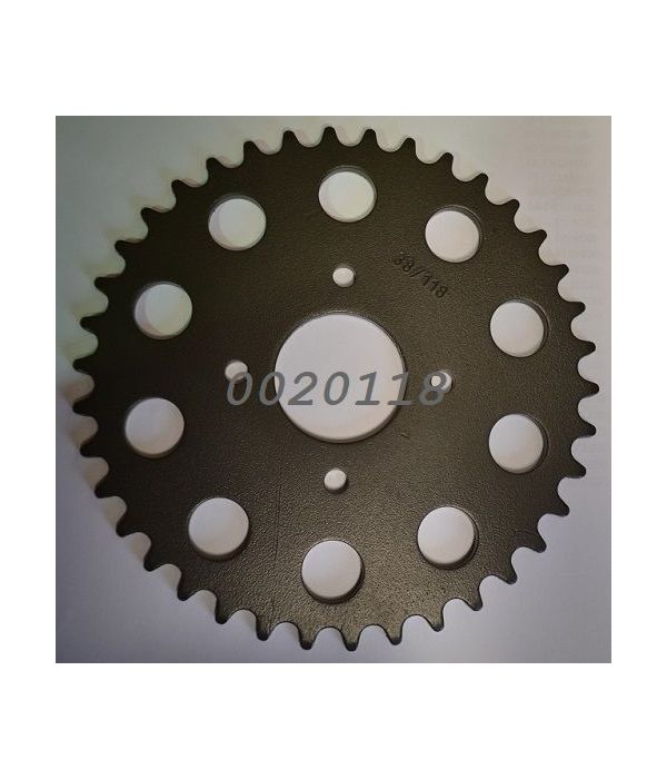 Achtertandwiel staal 29 tanden diam int 39.4mm
