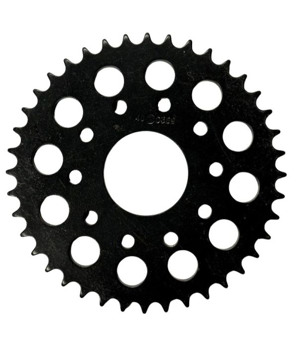 Achtertandwiel staal C45 versterkt 40 tanden