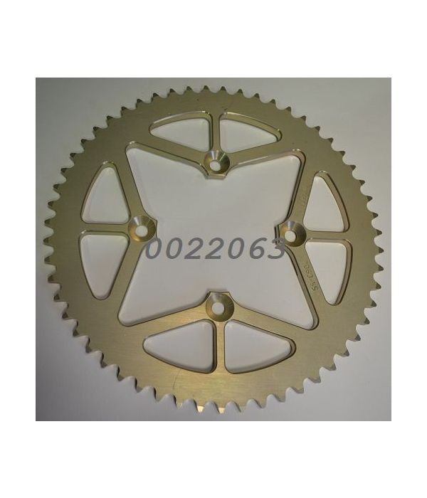 Achtertandwiel aluminium 55 tanden