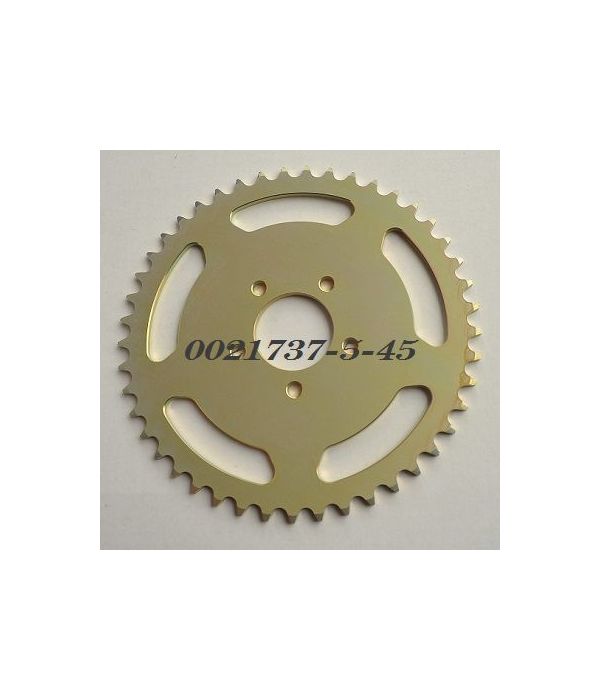Achtertandwiel aluminium 40 tanden