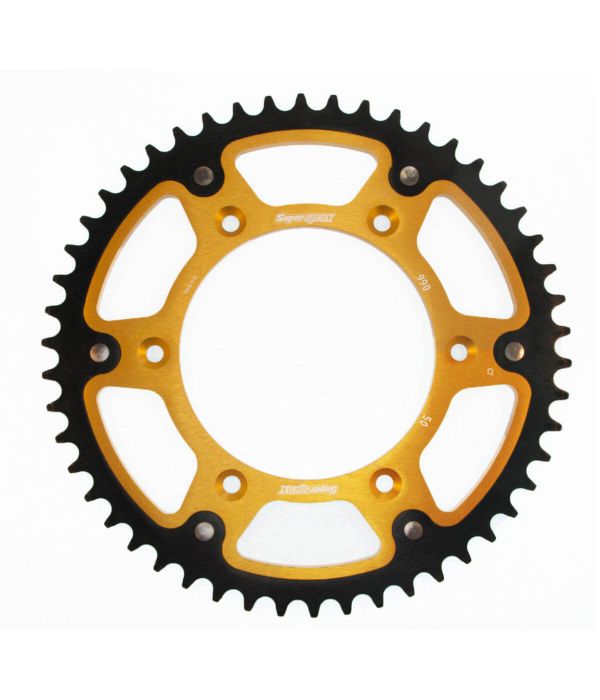 Achtertandwiel Hybrid 50 tanden goud